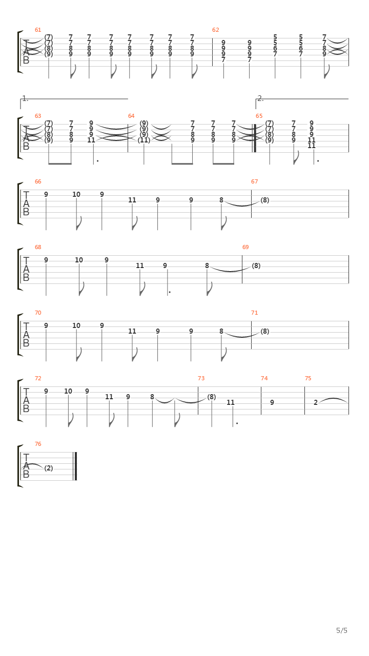 Hydroponic吉他谱