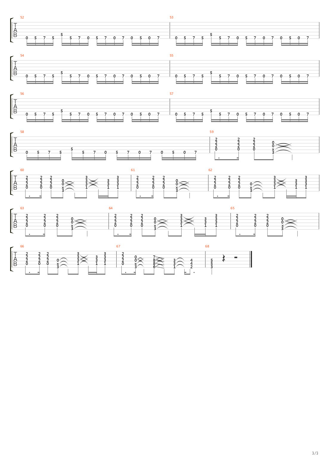 Silver吉他谱