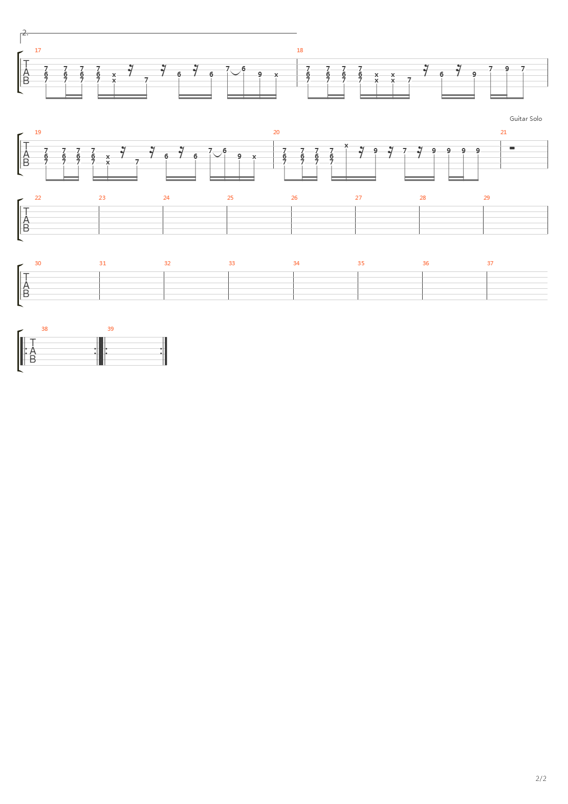 Taiyed吉他谱