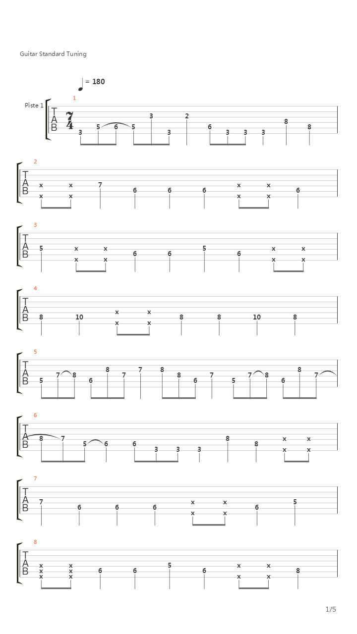 Chain Reaction吉他谱