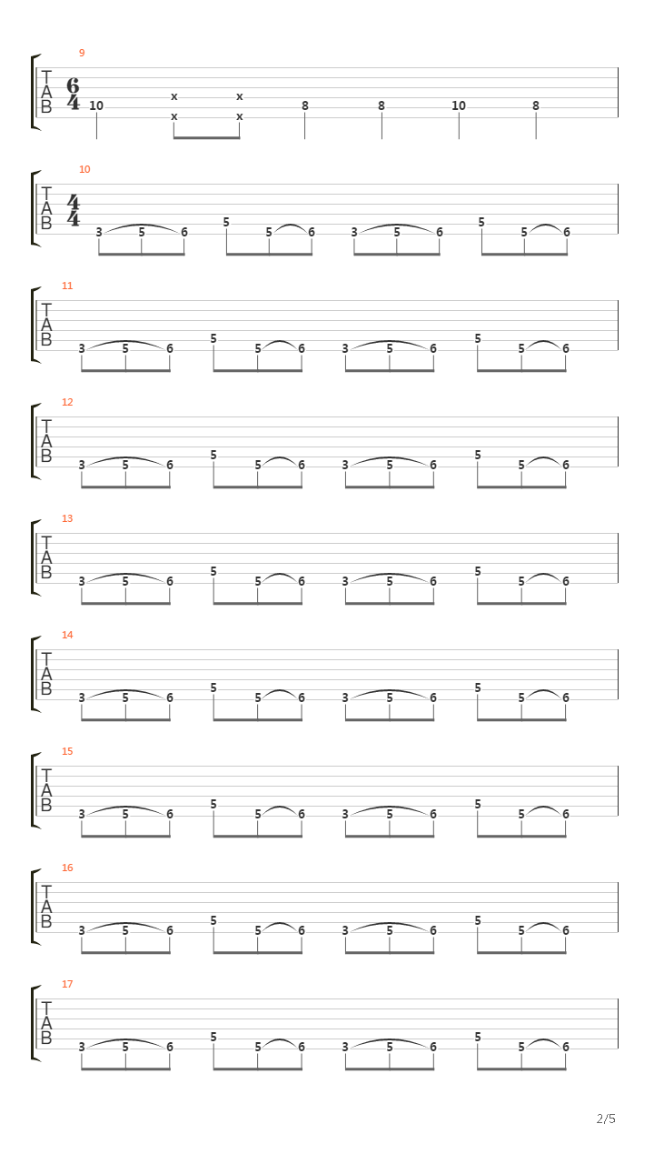 Chain Reaction吉他谱