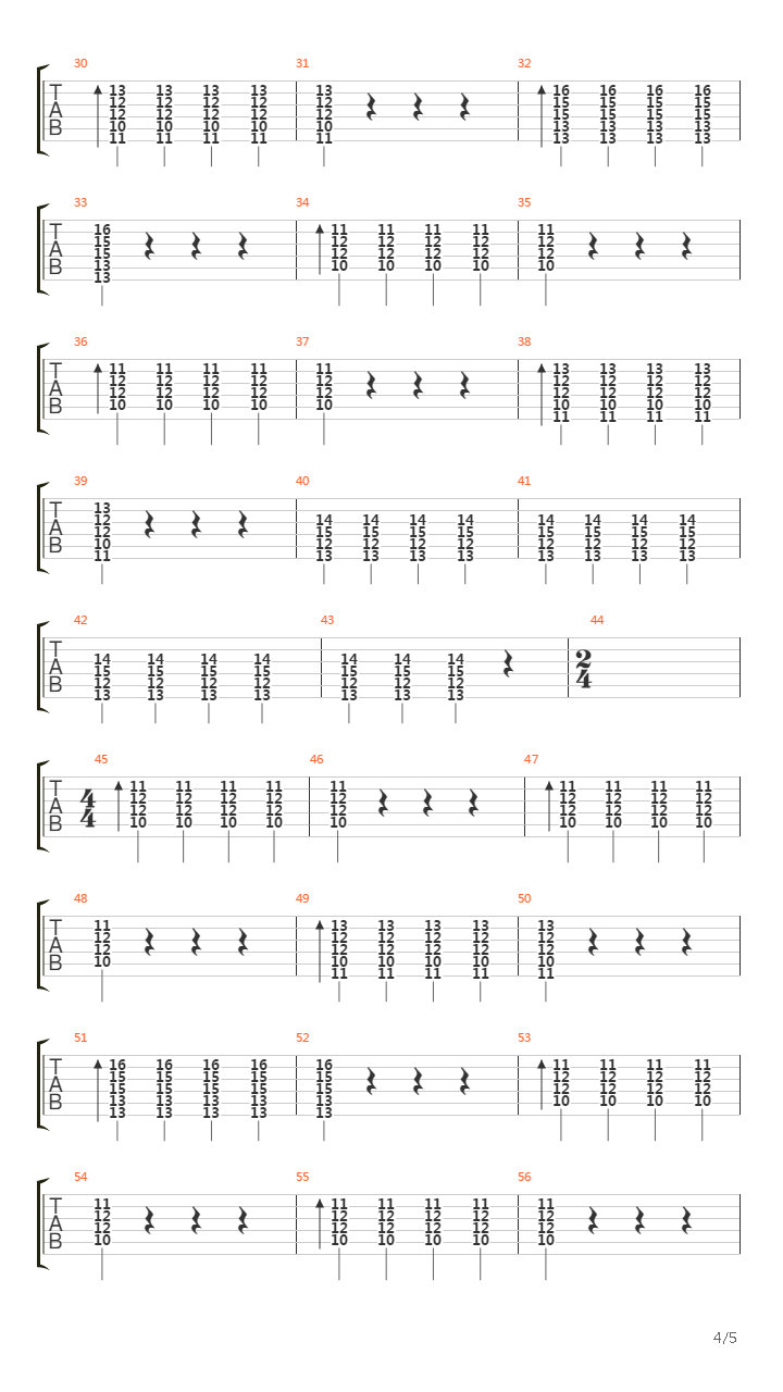 Chain Reaction吉他谱