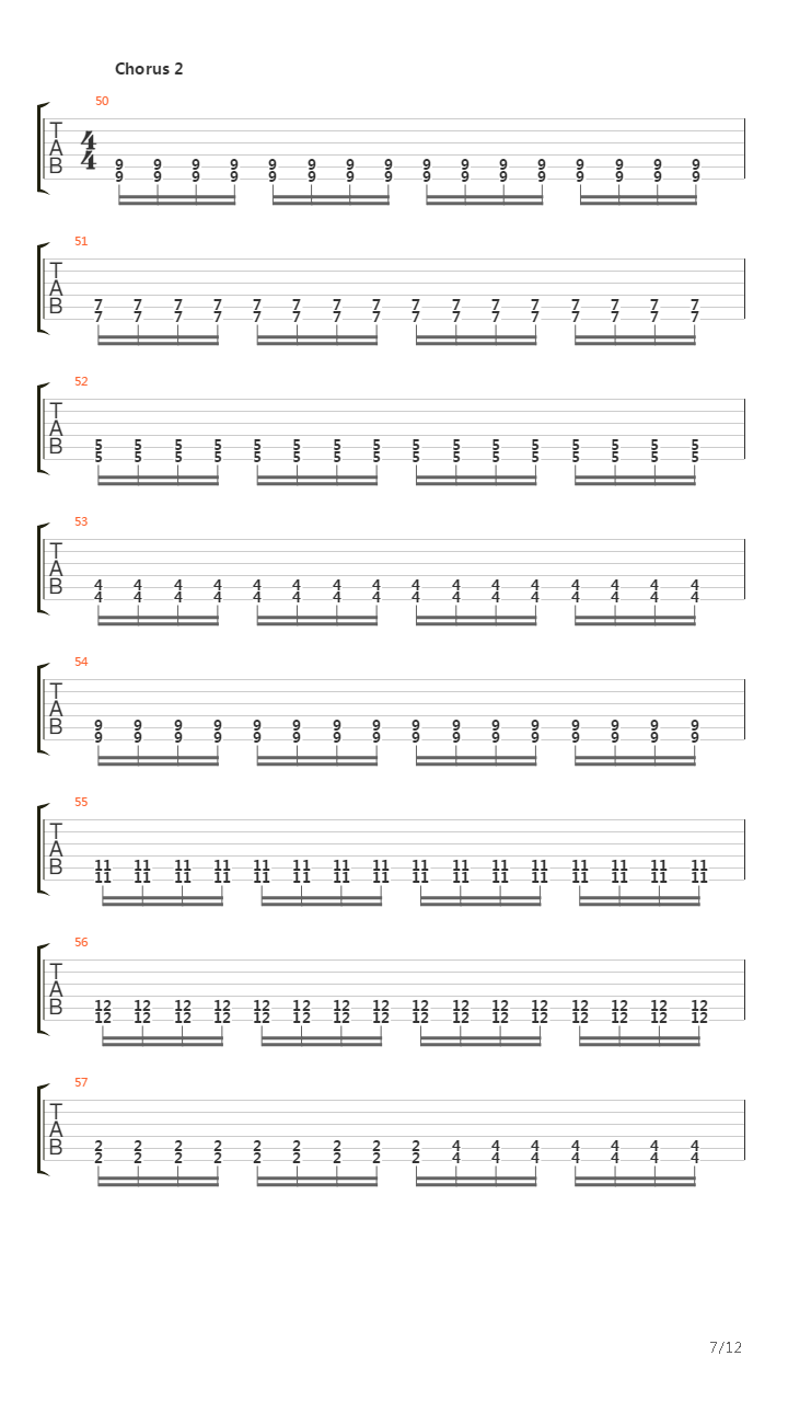 At The End Of August吉他谱