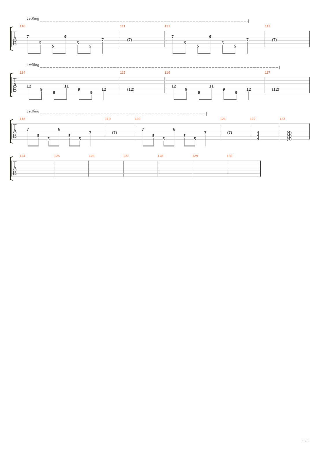 City Below吉他谱