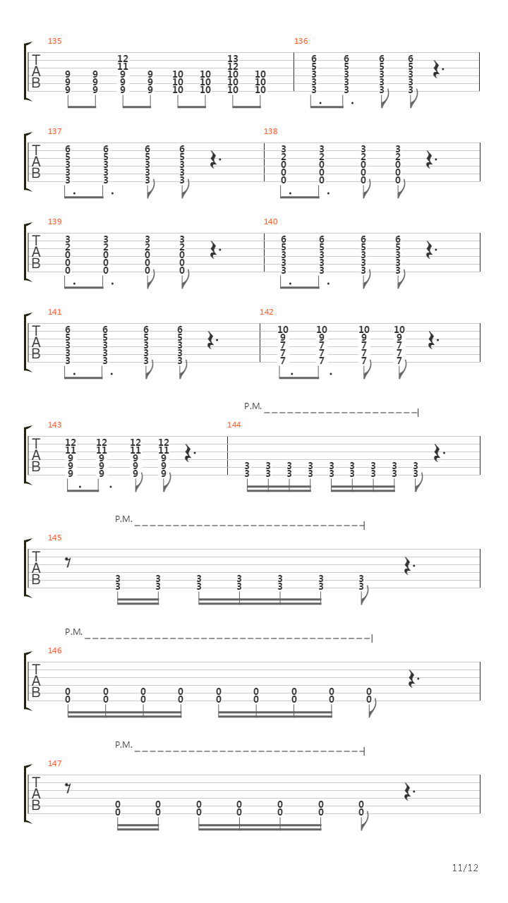 Felt Through A Phone Line吉他谱