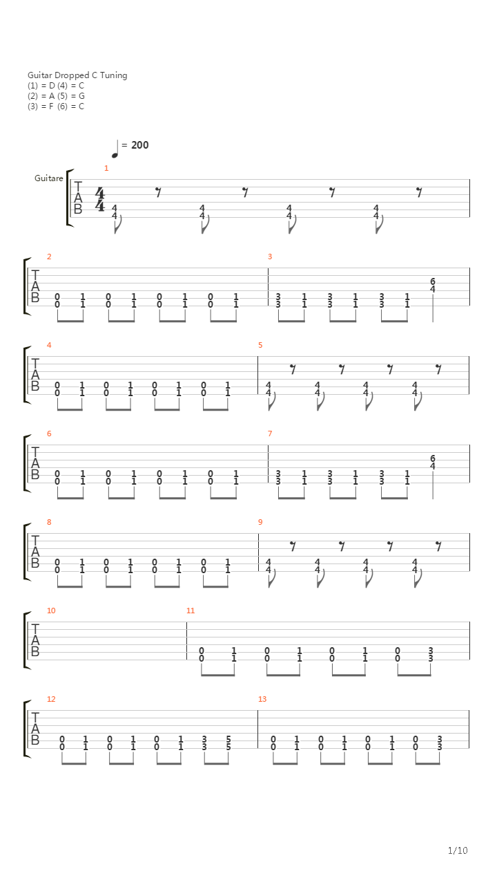 Kenai吉他谱