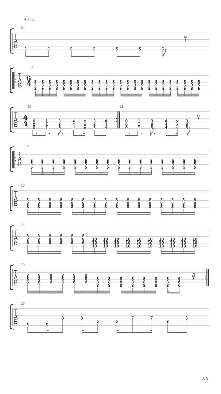 Slit Wrist Theory吉他谱