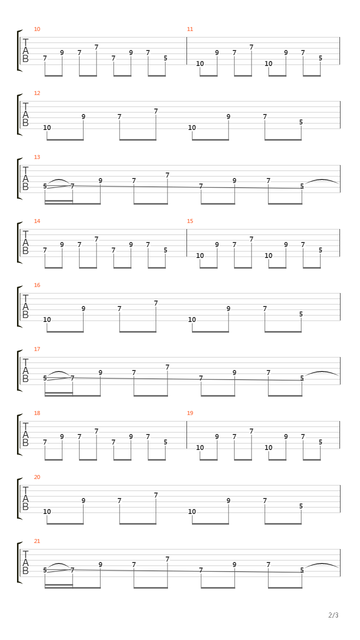 Song For The Fisherman吉他谱