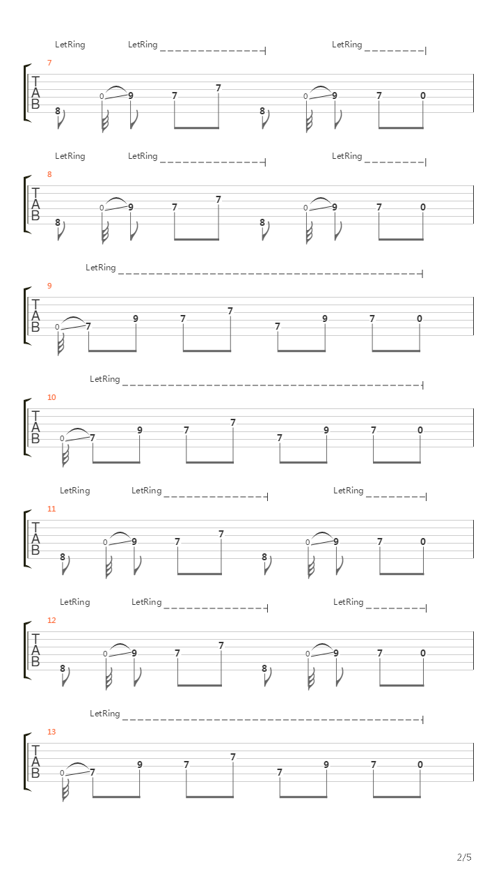 Song For The Fisherman吉他谱