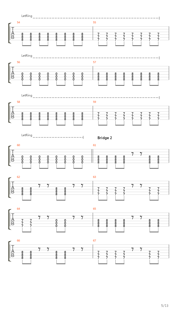 The Great Descent吉他谱