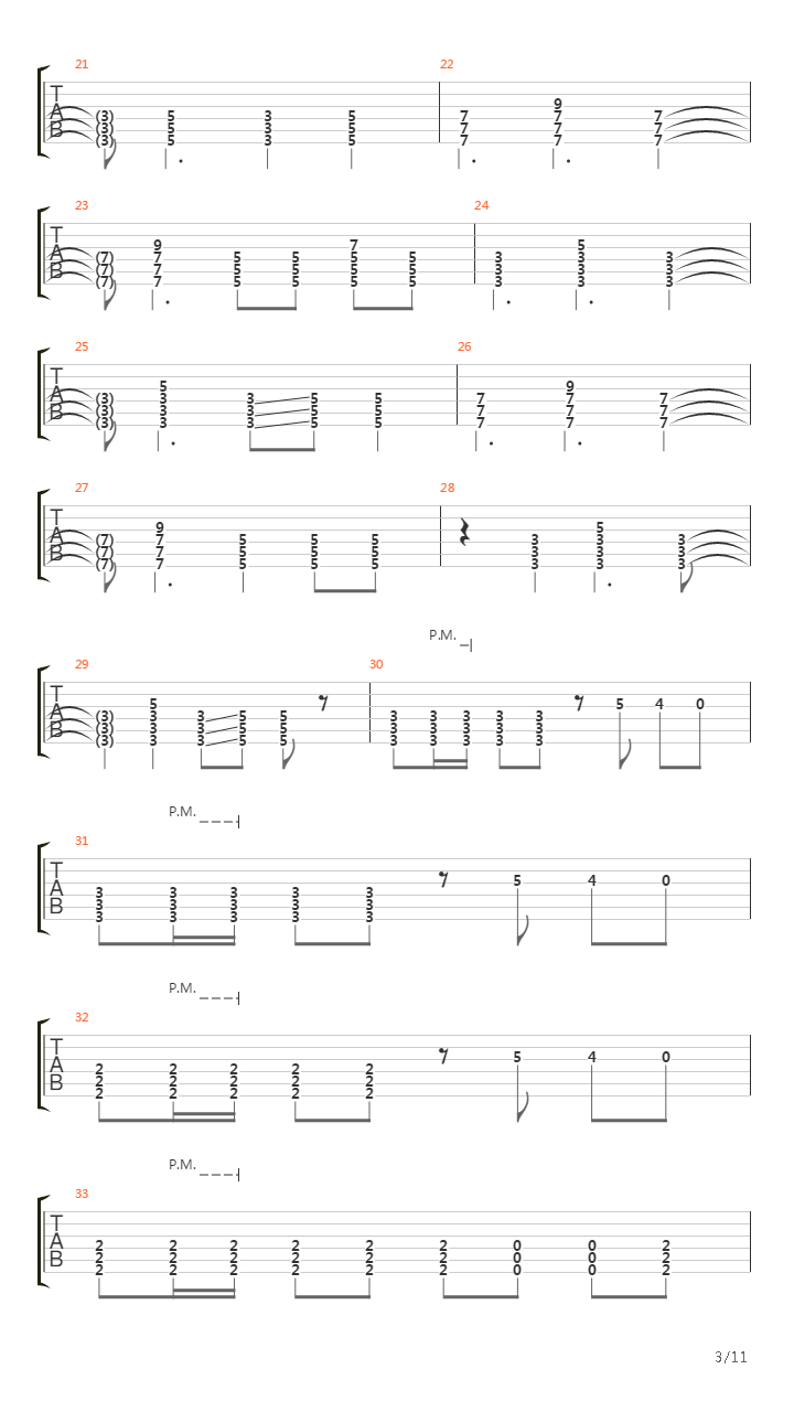 Will Pull This In By Hand吉他谱