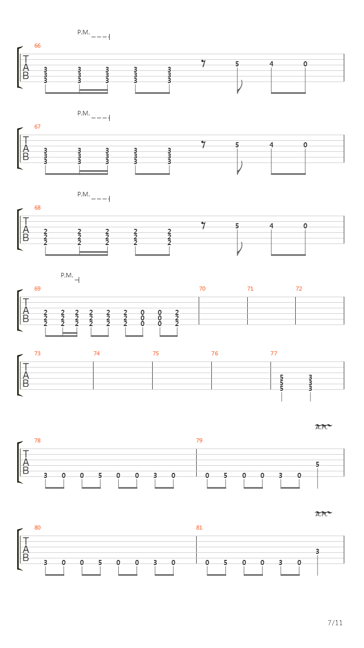Will Pull This In By Hand吉他谱