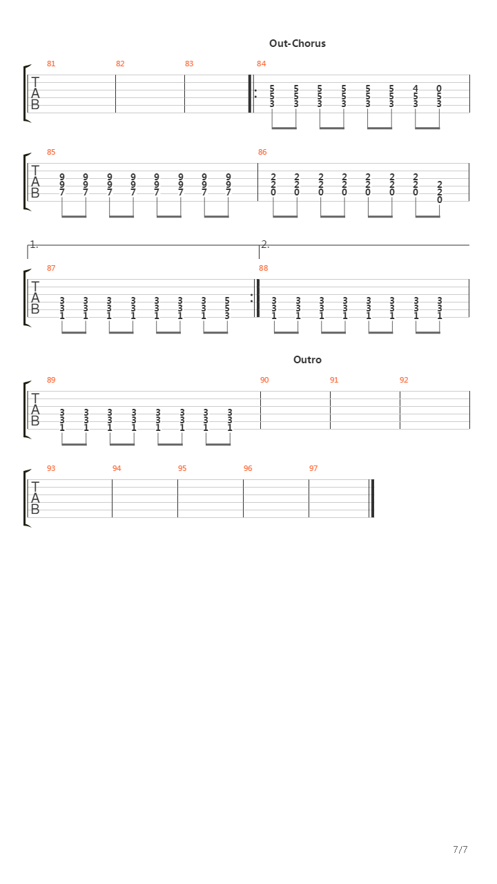 Sige吉他谱