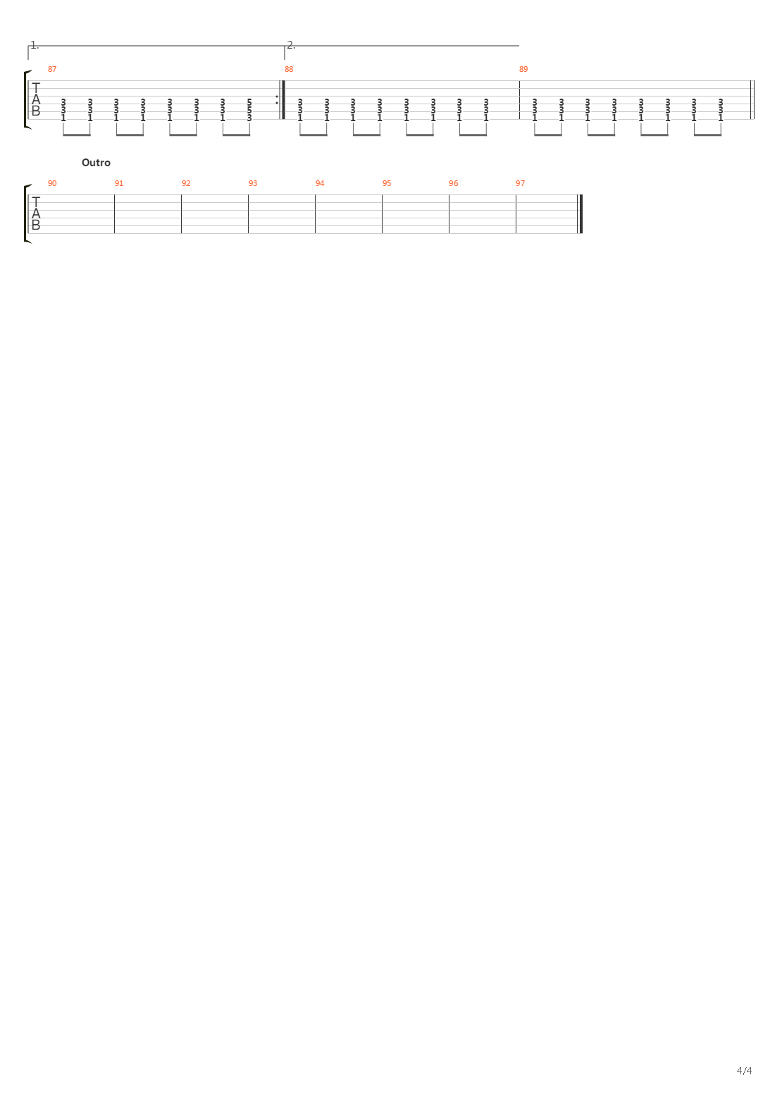 Sige吉他谱