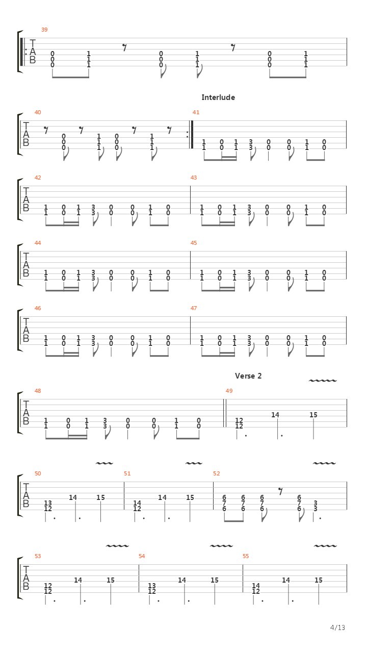 8 Foot Sativa吉他谱