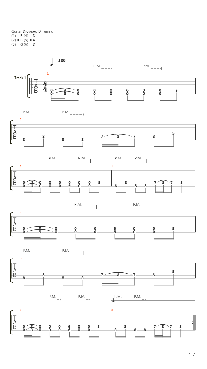 Season For Assualt吉他谱