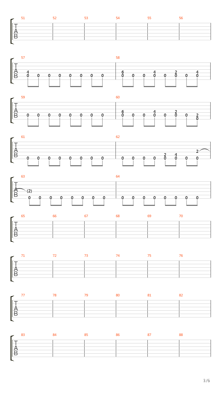 Memory Lane吉他谱