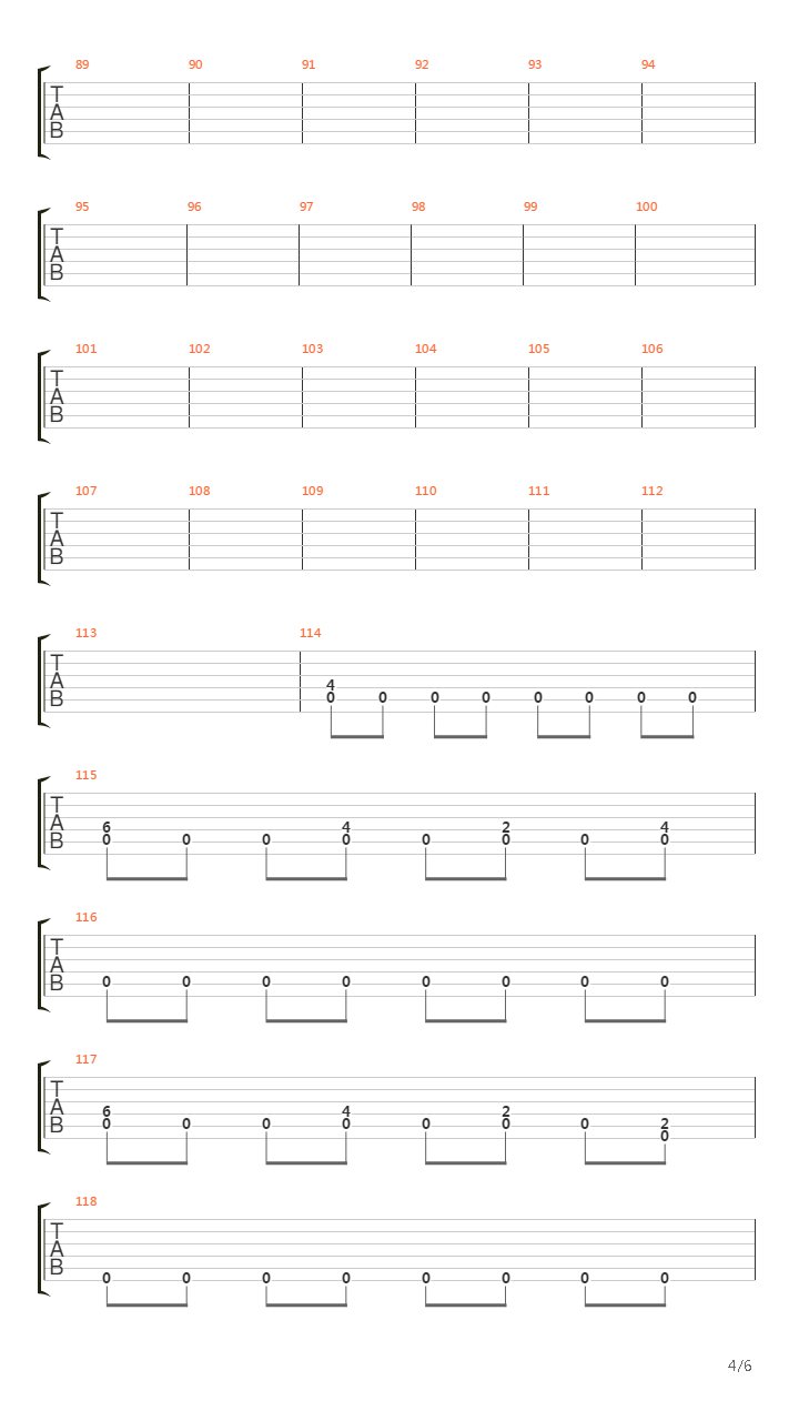 Memory Lane吉他谱