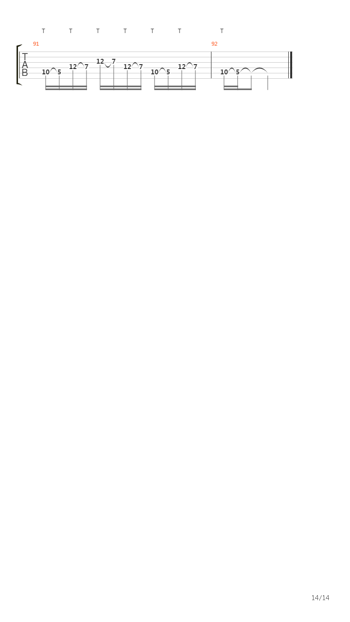 Liquid吉他谱