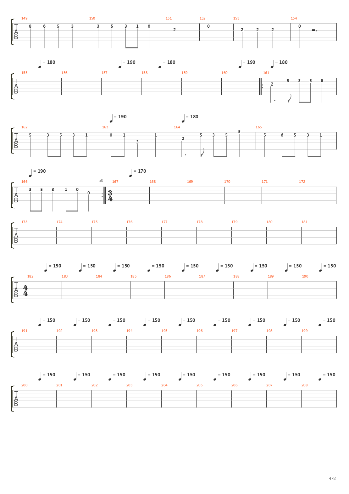 Awaking The Centuries吉他谱