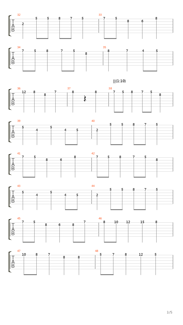 Cantus Frimus In A-minor吉他谱