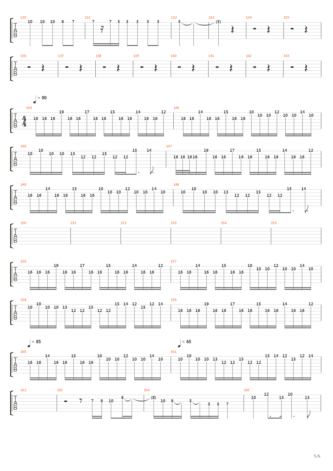 Per Aspera Ad Astra吉他谱