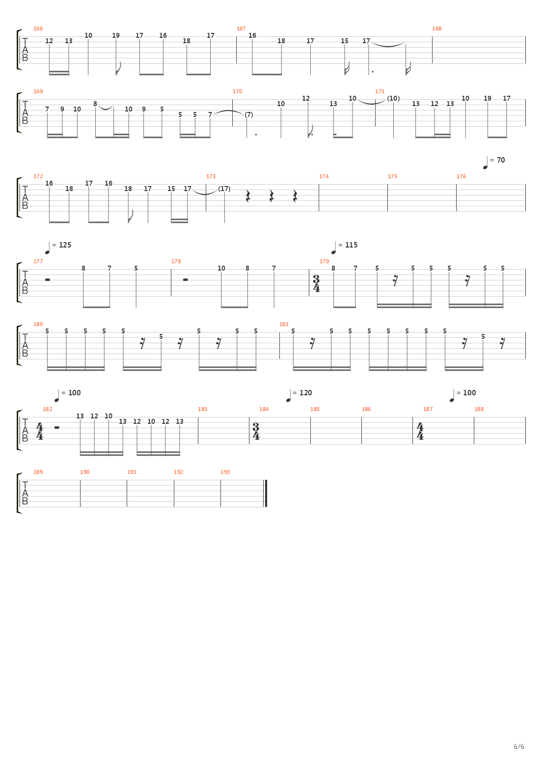 Per Aspera Ad Astra吉他谱