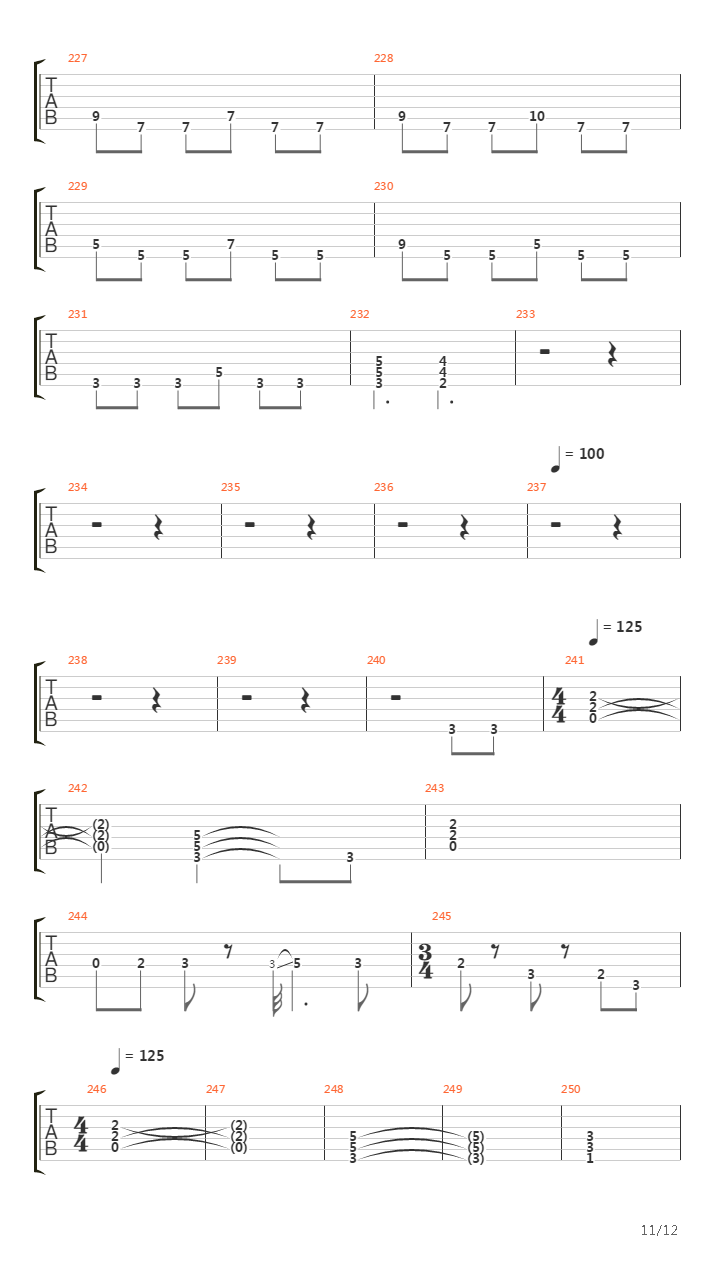 Per Aspera Ad Astra吉他谱