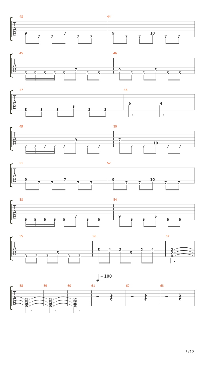 Per Aspera Ad Astra吉他谱