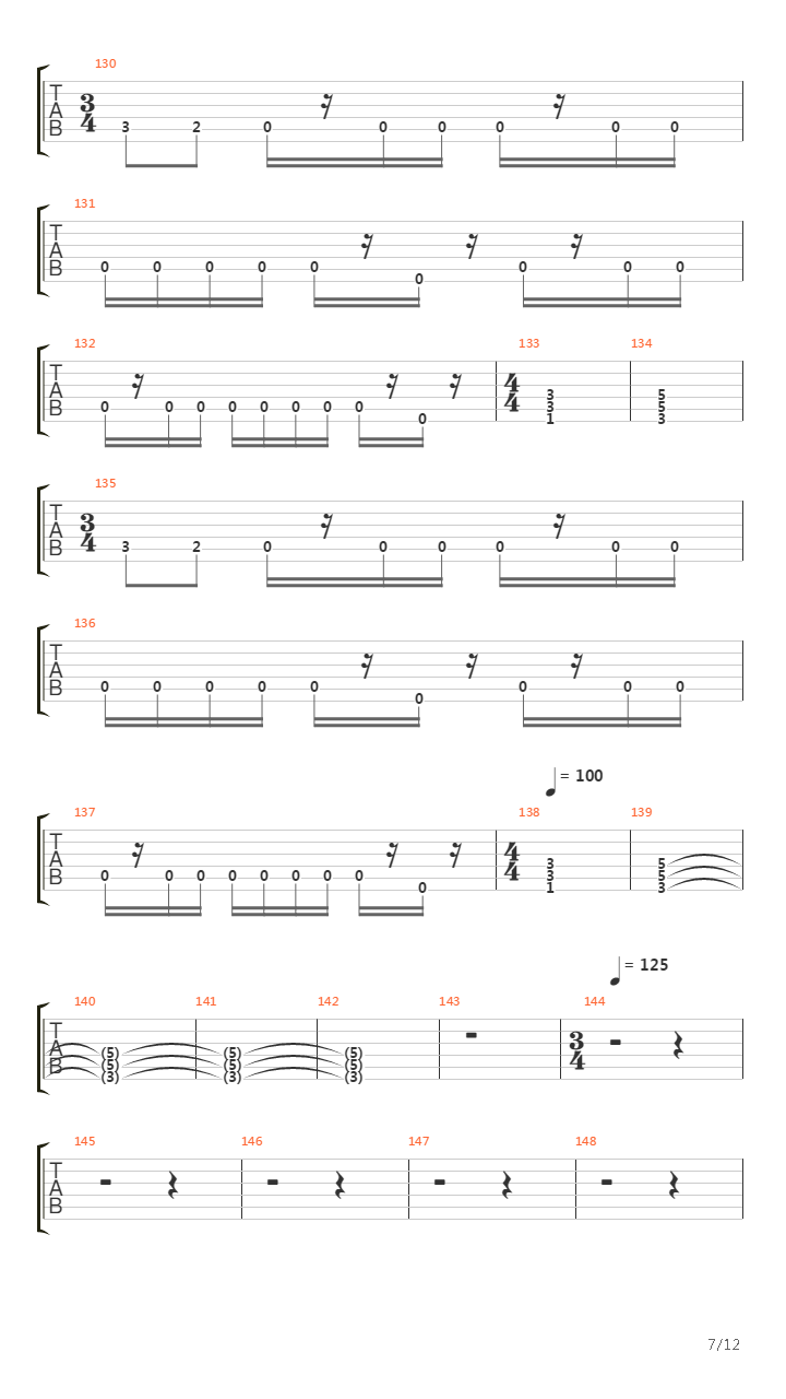 Per Aspera Ad Astra吉他谱