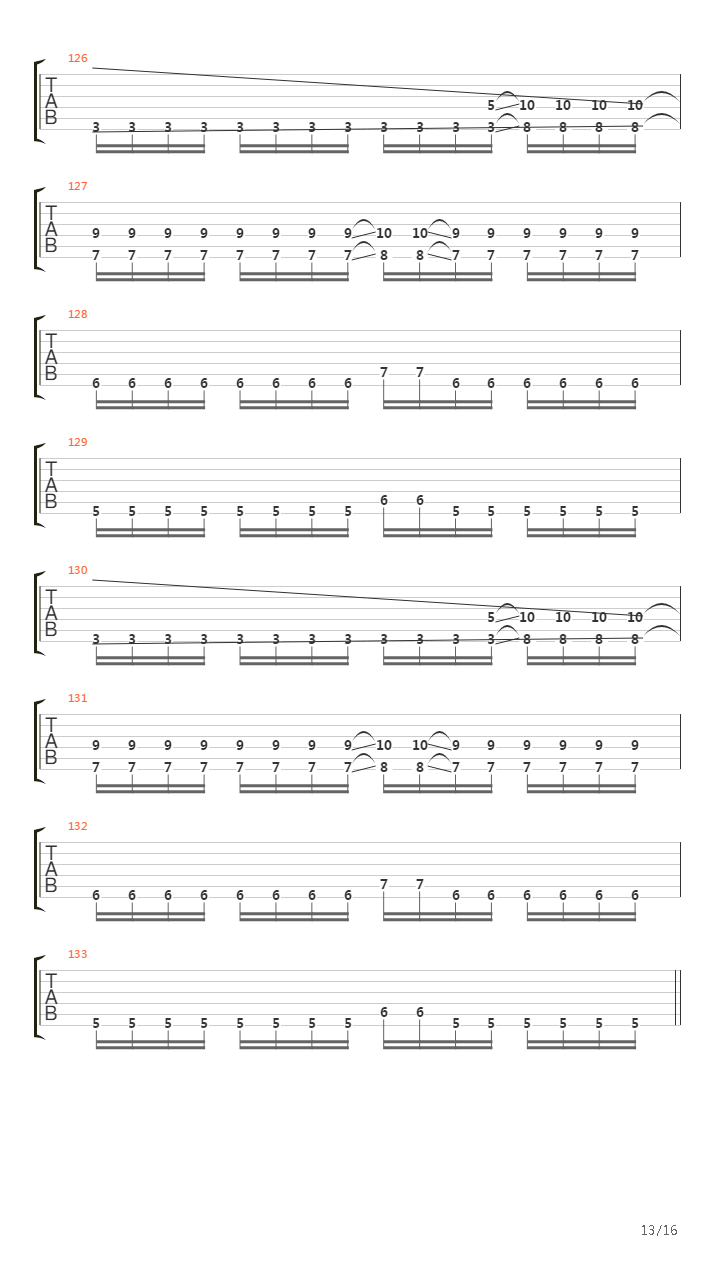 Advancing Once More吉他谱