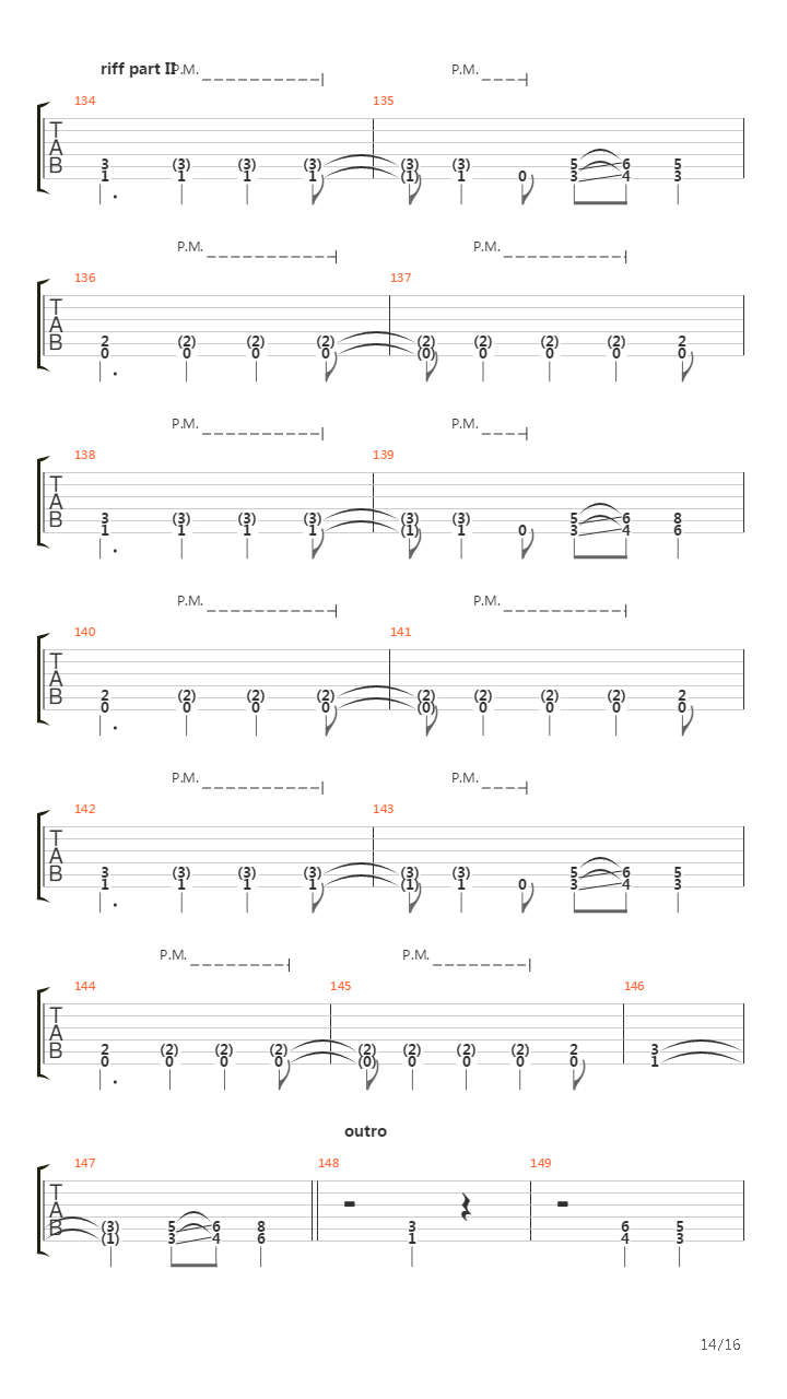 Advancing Once More吉他谱