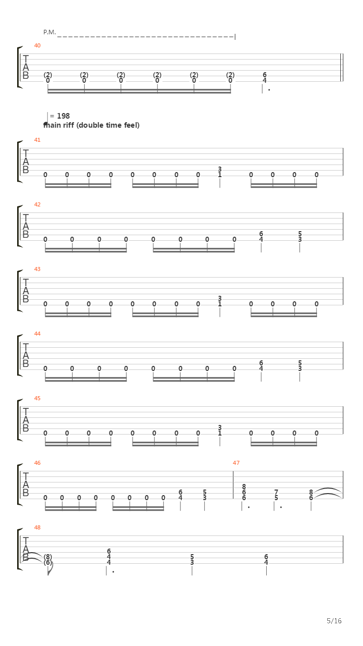 Advancing Once More吉他谱