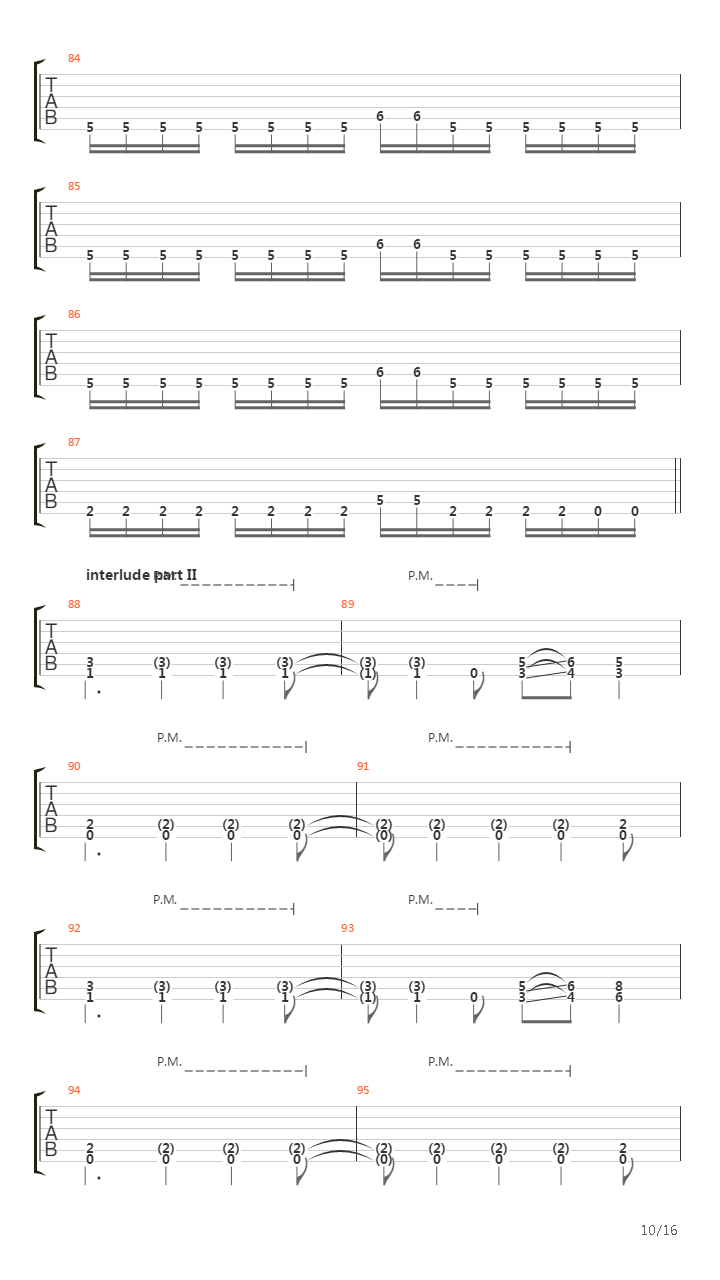 Advancing Once More吉他谱