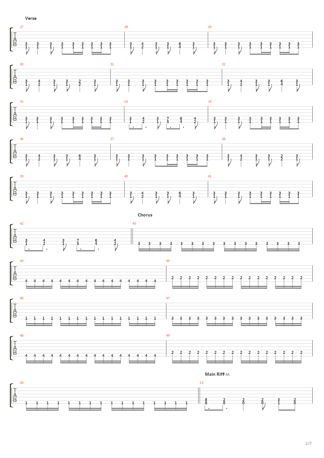 Strategy Of Attrition吉他谱