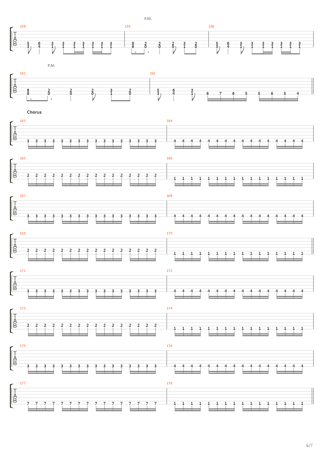 Strategy Of Attrition吉他谱