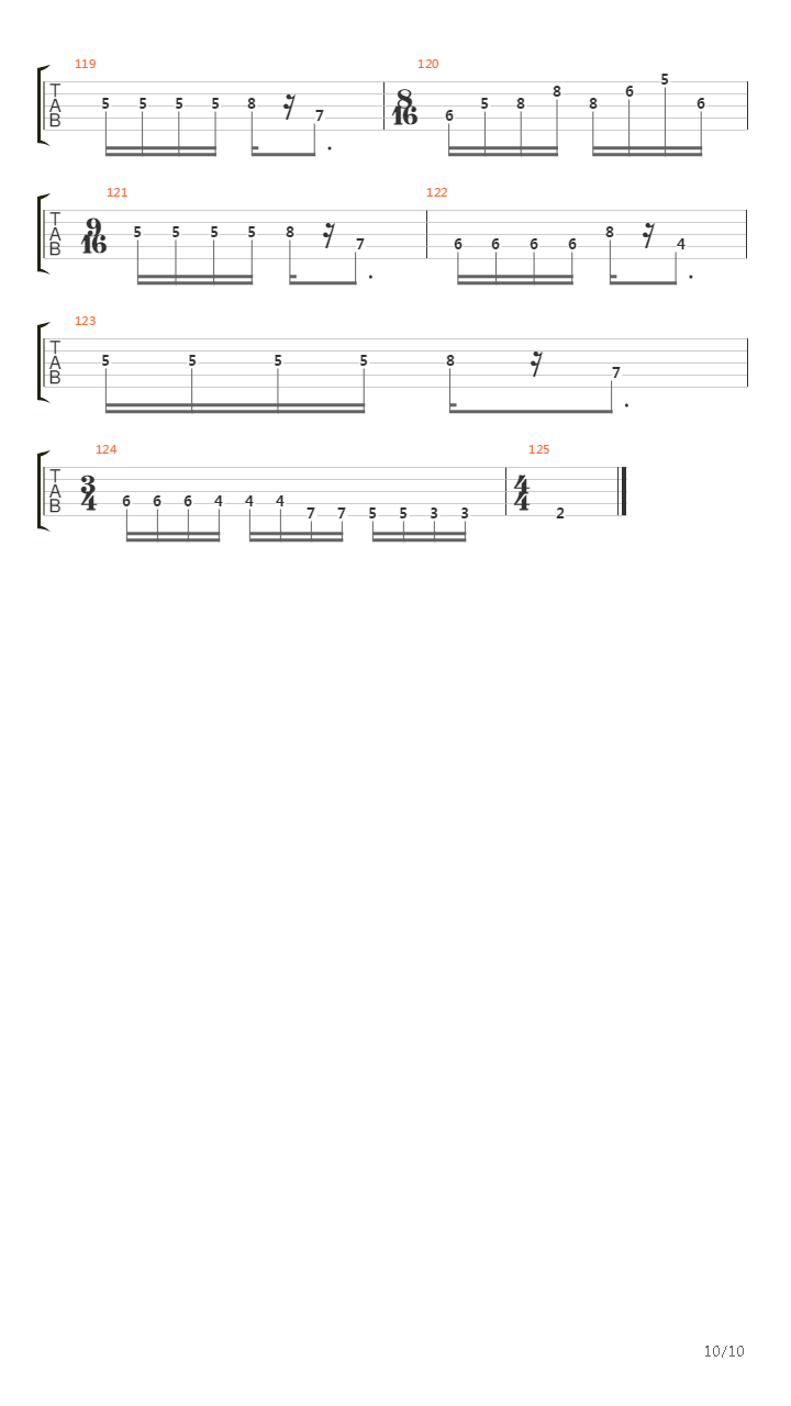 Portals吉他谱