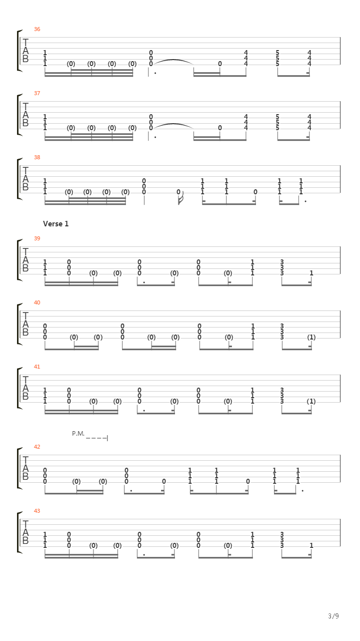 Crucible吉他谱