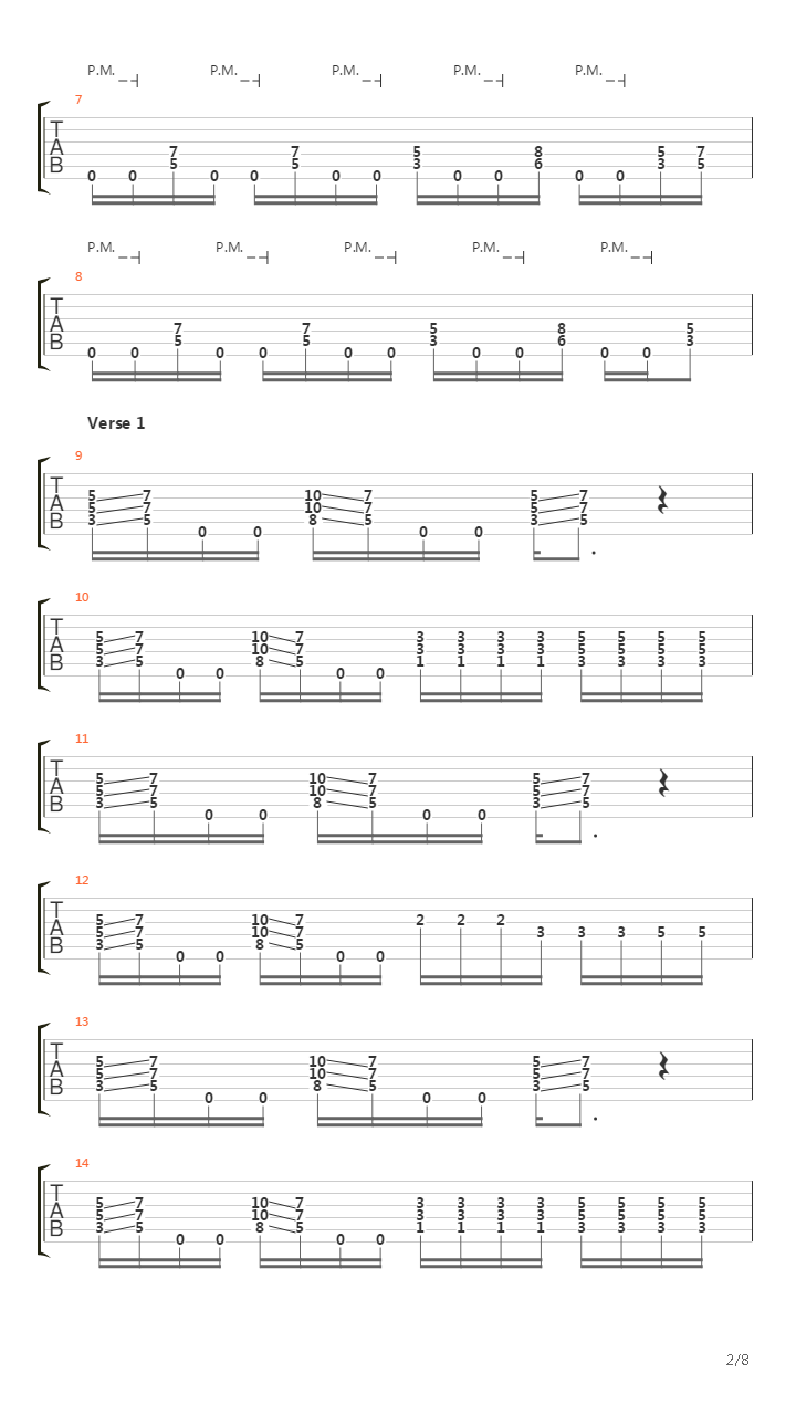 The One You To Hate吉他谱