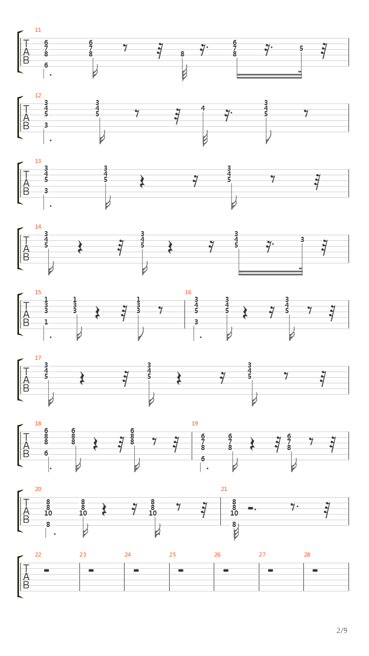 Cemalin吉他谱