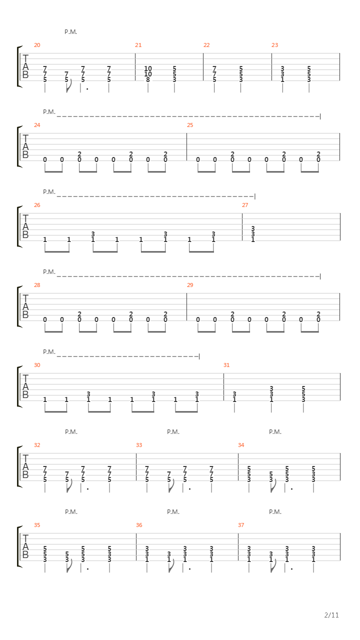 Deliler吉他谱