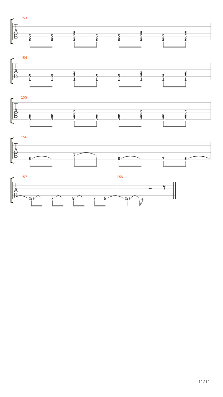 Deliler吉他谱
