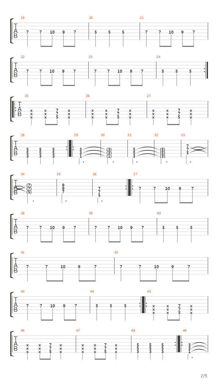 Kagizman吉他谱