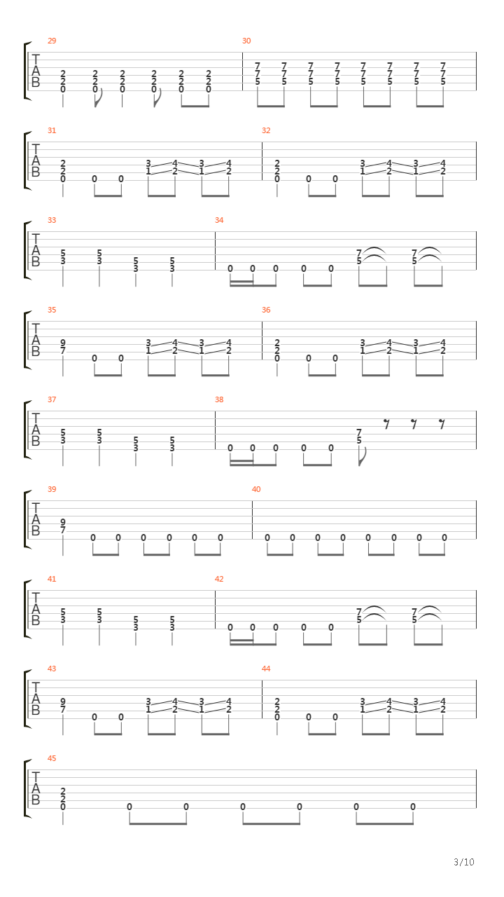 Into Debauchery吉他谱