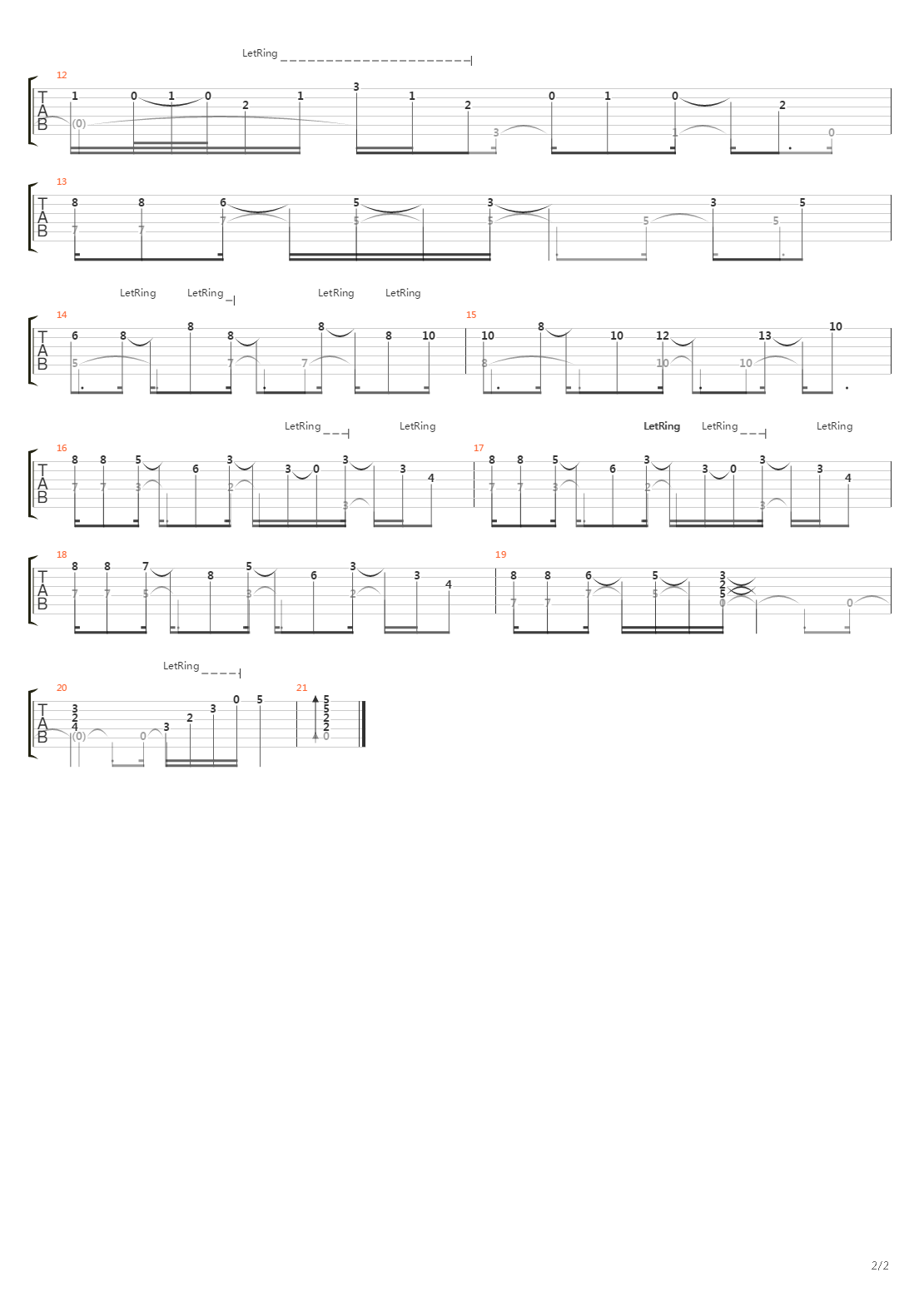 31-91吉他谱