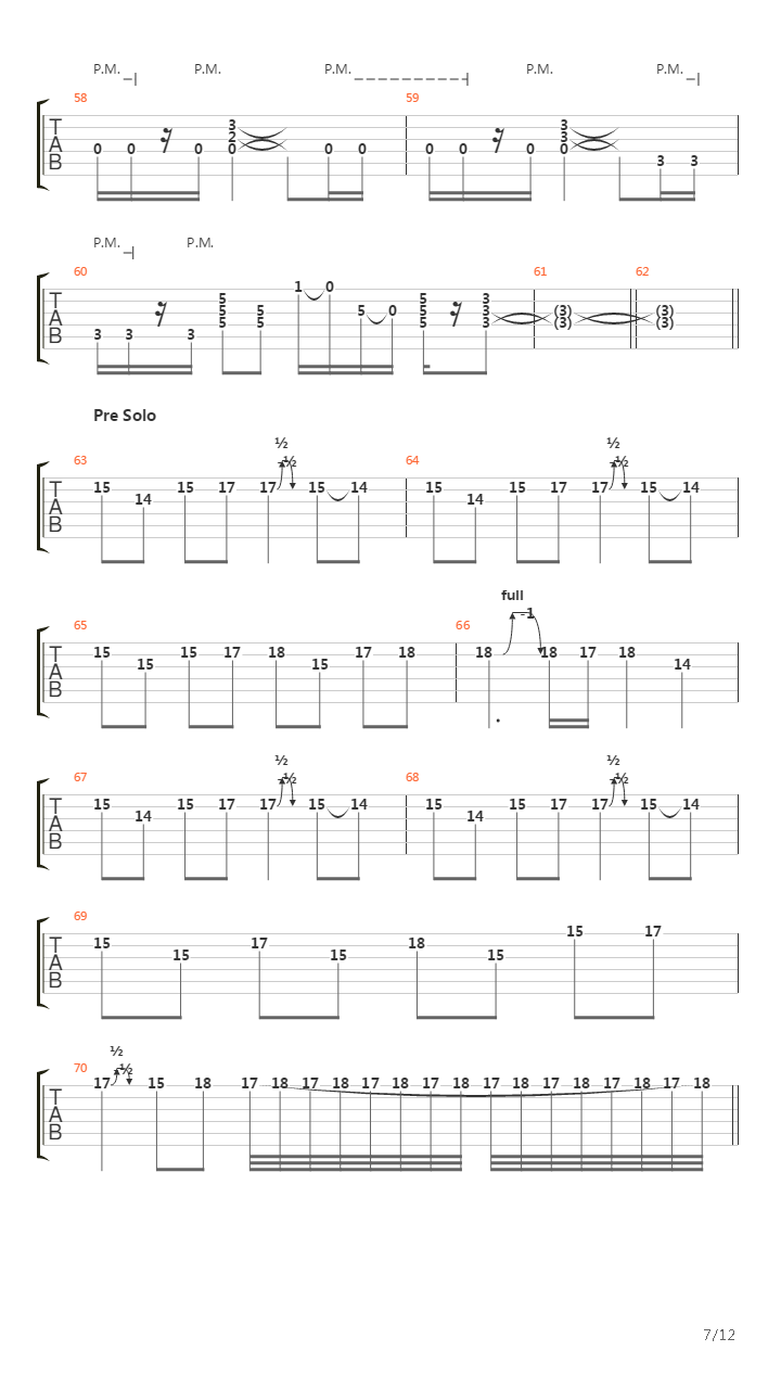 Empty Promises吉他谱