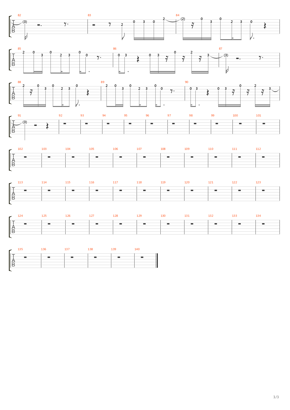 Harmonium吉他谱