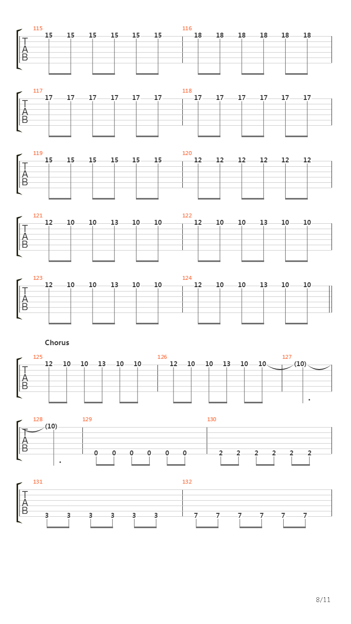 68吉他谱