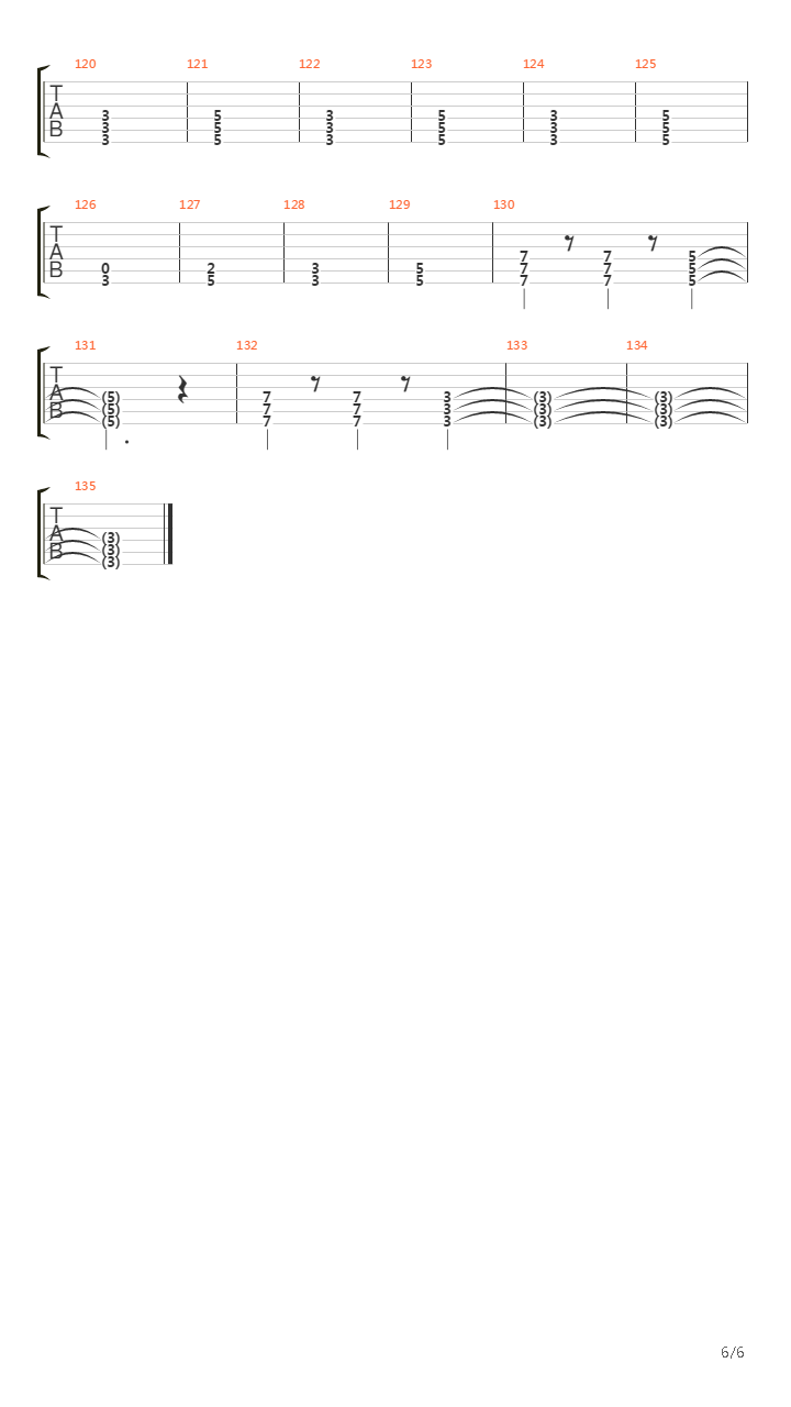 Long Way Down吉他谱