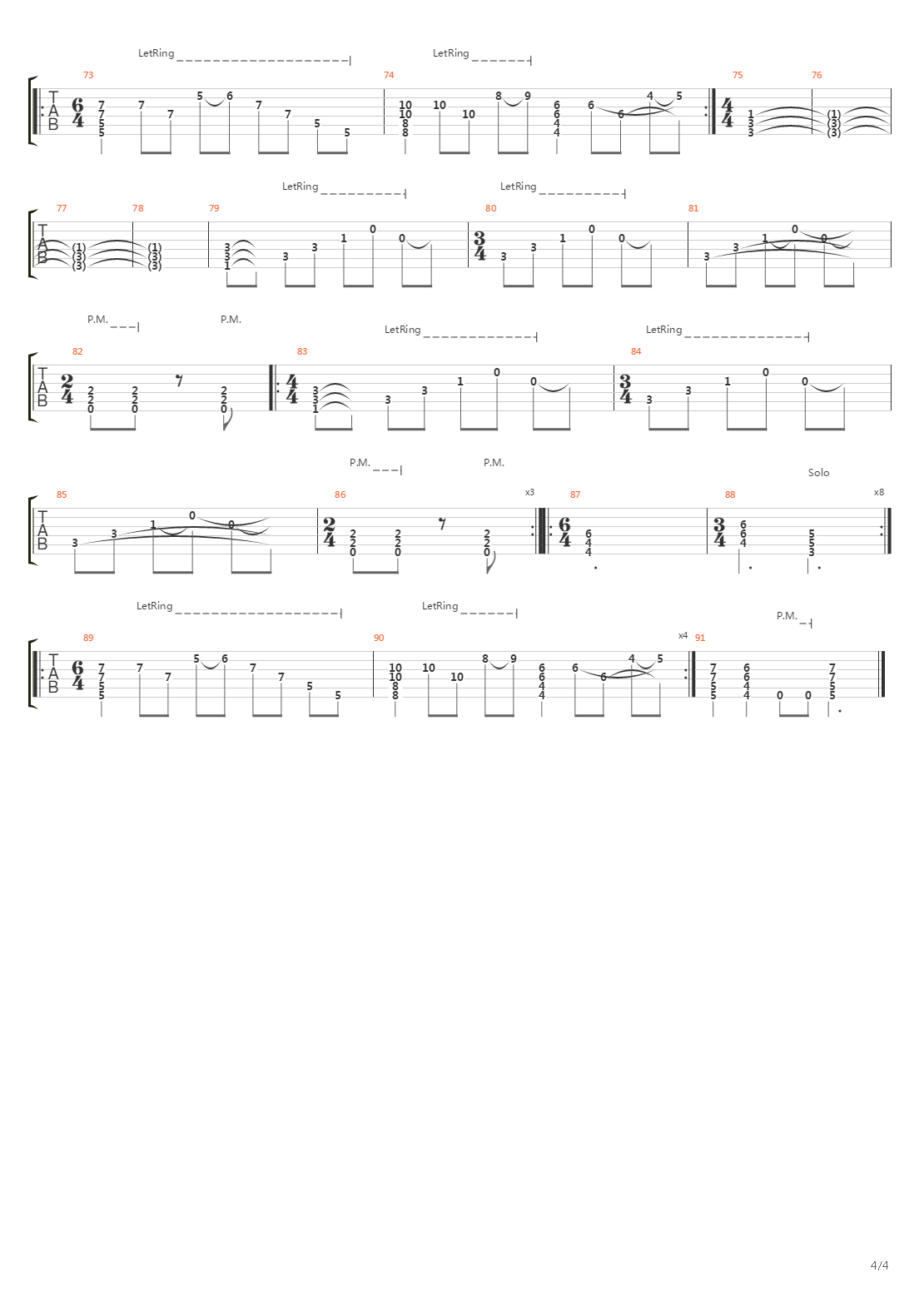 Erased吉他谱